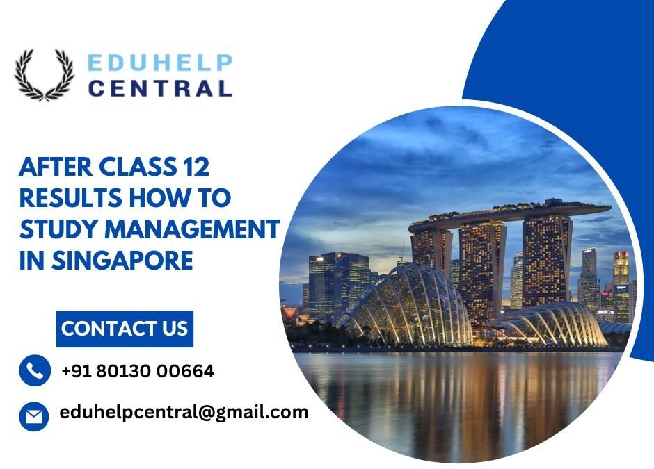 After class 12 results how to study management in Singapore.eduhelpcentral.kolkata