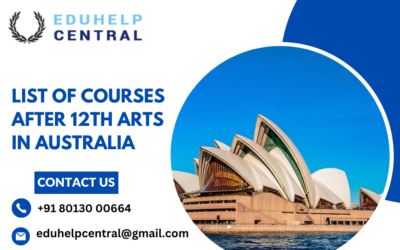 list of courses after 12th arts in Australia
