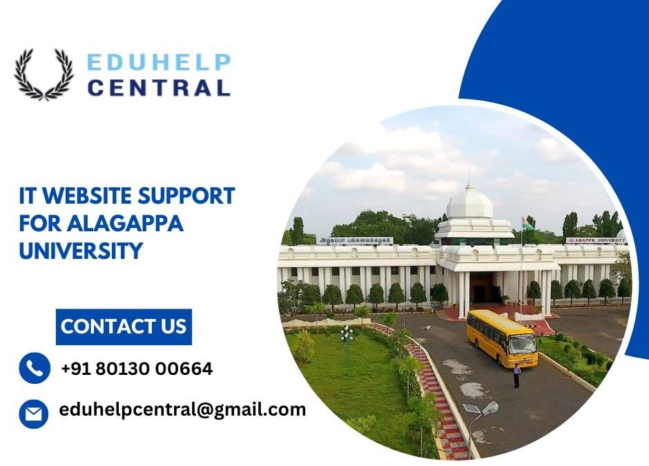 IT website support for Alagappa University.eduhelpcentral