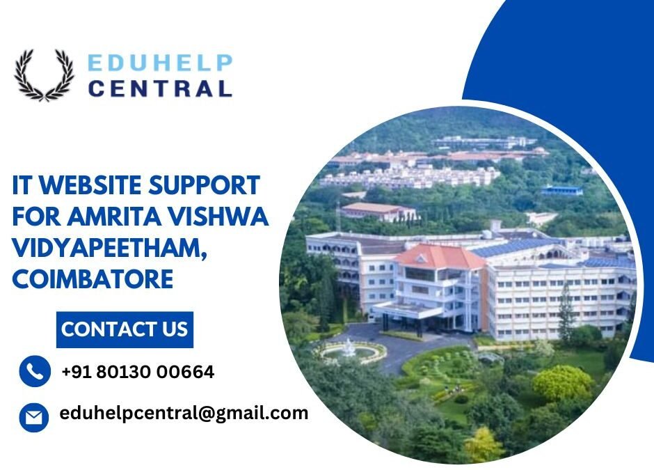 IT website support for Amrita Vishwa Vidyapeetham Coimbatore