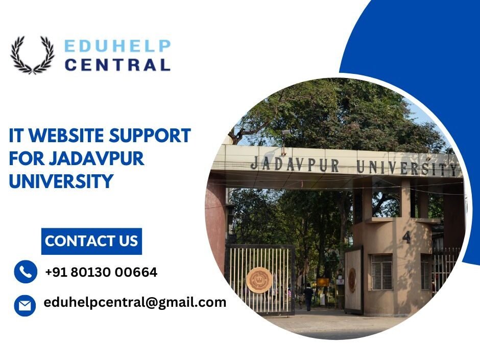 IT website support for Jadavpur University