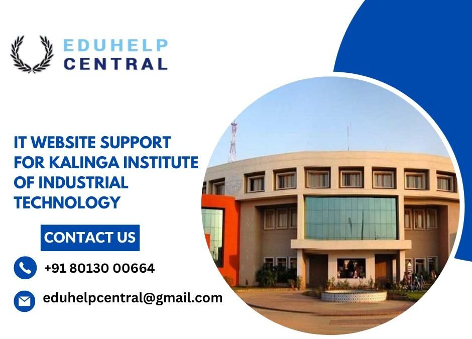 IT website support for Kalinga Institute of Industrial Technology.eduhelpcentral