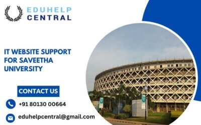 IT website support for Saveetha University