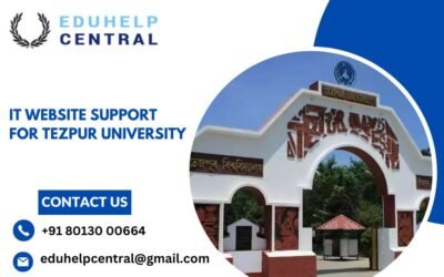 IT website support for Tezpur University