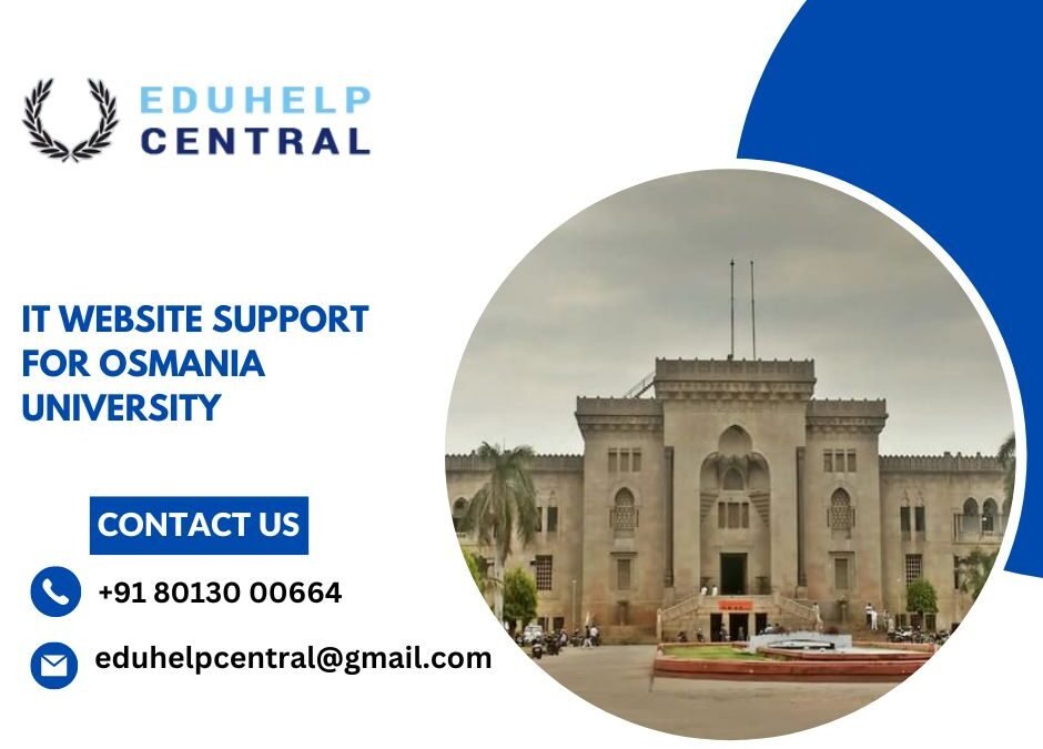 IT website support for Osmania University