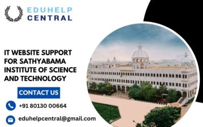 IT website support for Sathyabama Institute of Science and Technology